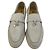 Loro Piana Summer Charms Walk Mocassini in Camoscio Grigio