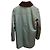 Cappotto in pelliccia verde e nero Yves Saint Laurent - vista 3