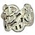 Anello Hermès Chaîne d’Ancre Enchaînée in Argento Sterling