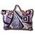 Emilio Pucci Psychedelischer Druck Tragetasche Schwarz Pink Weiß Grau Lila Hellblau