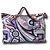Emilio Pucci Psychedelischer Druck Tragetasche Schwarz Pink Weiß Grau Lila Hellblau - Ansicht 12