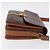 Céline Celine Vintage Macadam Canvas and Leather Marron - vue 3