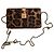 Dolce & Gabbana Clutch leopardato con catena dorata D'oro Stampa leopardo