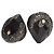 Anello doppio Arty Swarovski in cristallo nero jet ed ematite