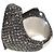 Anello doppio Arty Swarovski in cristallo nero jet ed ematite - vista 4