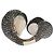 Anello doppio Arty Swarovski in cristallo nero jet ed ematite - vista 5