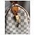 Louis Vuitton Speedy 35 Damier Azur Borsa Marrone Crema Bianco sporco Gold hardware - vista 7