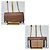 Borsa a tracolla/chain Burberry Henley House Check marrone/beige - vista 5