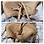 GUCCI Vintage Monogramm Canvas Mini Zugbeutel Tasche Braun/Beige - Ansicht 7