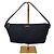 Borsa da barca in tela GG Gucci con tracolla Web Nero