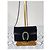 Borsa a tracolla Gucci Velvet Super Mini Dionysus Nera Nero - vista 4