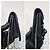 Borsa a tracolla Gucci Velvet Super Mini Dionysus Nera Nero - vista 5