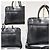 LOUIS VUITTON Borsa a Tracolla Bassano MM in Pelle Epi Nera Nero - vista 7