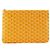 Pochette Senat MM Gialla Goyard Giallo - vista 5