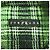 Autre Marque Camicia a zip a quadri roarguns in cotone e poliestere Verde - vista 4