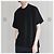 Autre Marque Camiseta de algodón con cuello redondo H BEAUTY&YOUTH Camiseta de algodón Negro - vista 3