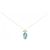 Autre Marque Collana con diamante di zircone Au750 D'oro