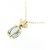 Autre Marque Collana con diamante di zircone Au750 D'oro - vista 4