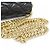 Timeless Clutch de Cadena de Piel de Cordero Chanel Negro - vista 5