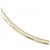 Autre Marque Colar 585YG 585WG Dourado - vista 3