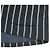 Autre Marque JOURNAL STANDARD L'ESSAGE Stripe Polyester Rayon No Collar Jacket Outerwear Blue - view 5