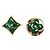 Pendientes Louis Vuitton de oro rosa de 18K Star Sun Blossom