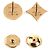 Pendientes Louis Vuitton de oro rosa de 18K Star Sun Blossom - vista 3