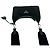 Borsa a Spalla Prada Re-Edition 2005 in Pelle Saffiano Re-Nylon Nero - vista 4
