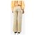 Autre Marque Pantalones rectos beige - talla UK 14 - vista 3