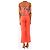 Mara Hoffman Set top e pantaloni in lino rosso - taglia UK 6 - vista 2