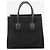 Céline Borsa tote Phantom in suede nero - vista 2