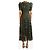 Ulla Johnson Chiffon-Midi-Kleid Marte Rainforest - Größe UK 6 Grün - Ansicht 2