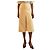 Hermès Cremeweite Culottes - Größe UK 8 Roh