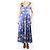 Autre Marque Blaues Ekberg-Maxikleid - Größe M - Ansicht 3