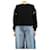 Autre Marque Schwarzer Yuki-Pullover mit Perlen-Schulter - Größe S  - Ansicht 1