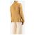 Autre Marque Tan double-breasted linen jacket - size UK 12 Beige - view 2