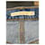Jeans Levi's "Ribcage Straight Ankle" Azul - vista 4
