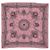 Etro Bufanda de seda paisley rosa