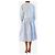 Marni Midi-Kleid aus blauer Baumwollpopeline - Größe UK 6 - Ansicht 2