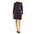Carven Navy Jacquard-Jacke und Rock-Set - Größe UK 10 Marineblau