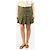Valentino Falda mini plisada verde caqui - talla UK 10 - vista 4