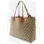 Gucci Borsa tote in tela GG Supreme marrone - vista 2