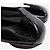 Chanel Ballerine in vernice nera elasticizzate - taglia EU 37 (UK 4) Nero - vista 4