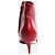 Gianvito Rossi Botines burdeos - talla UK 8 Roja - vista 3