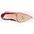 Gianvito Rossi Botines burdeos - talla UK 8 Roja - vista 5