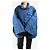 Chloé Oversized Jeansjacke in Blau - Größe M - Ansicht 4