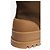Weekend Max Mara Botines de lona marrón - talla EU 38 Castaño - vista 5
