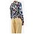 Proenza Schouler Top de algodón floral azul - talla M - vista 2