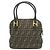 Zucca Borsa a mano Fendi da donna in tela marrone - vista 2