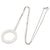 Collana Cartier Love Circle 3PD Argento - vista 2